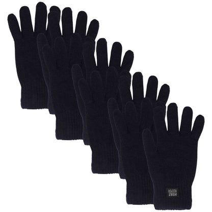 Gants thermo tricotés - Homme - 1 paire