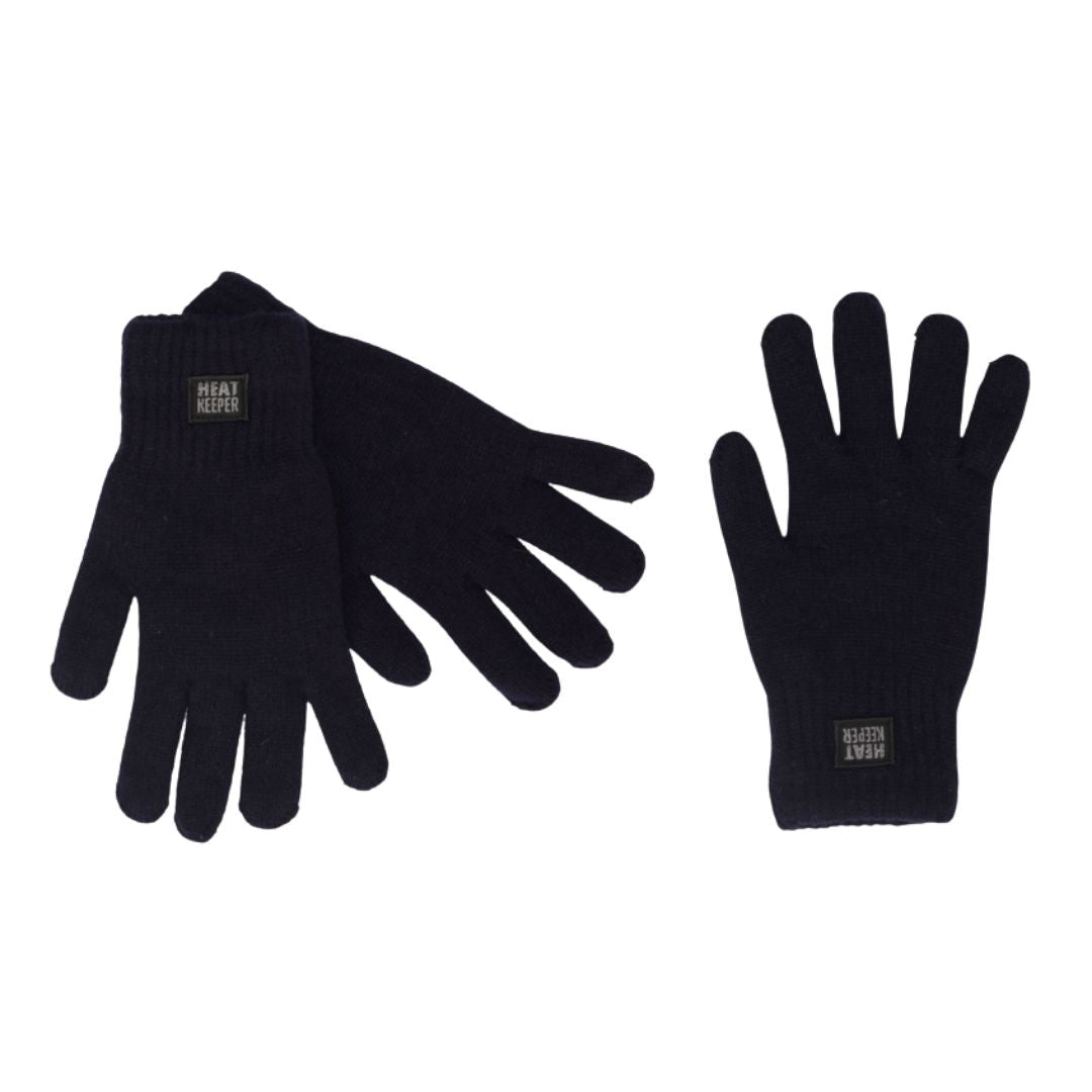 Gants thermo tricotés - Homme - 1 paire