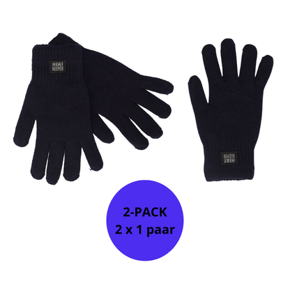 Gants thermo tricotés - Homme - 1 paire