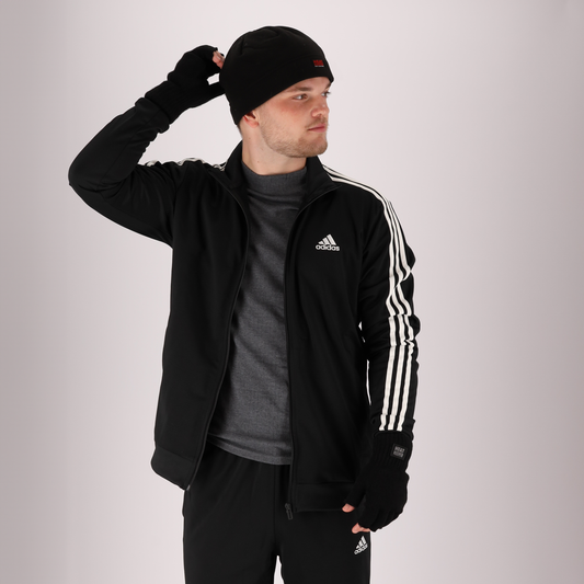 Herren-Thermomütze - Fleece - Schwarz