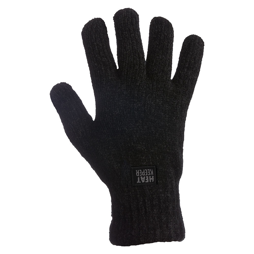 Gebreide thermo handschoenen dames - Chenille - One Size