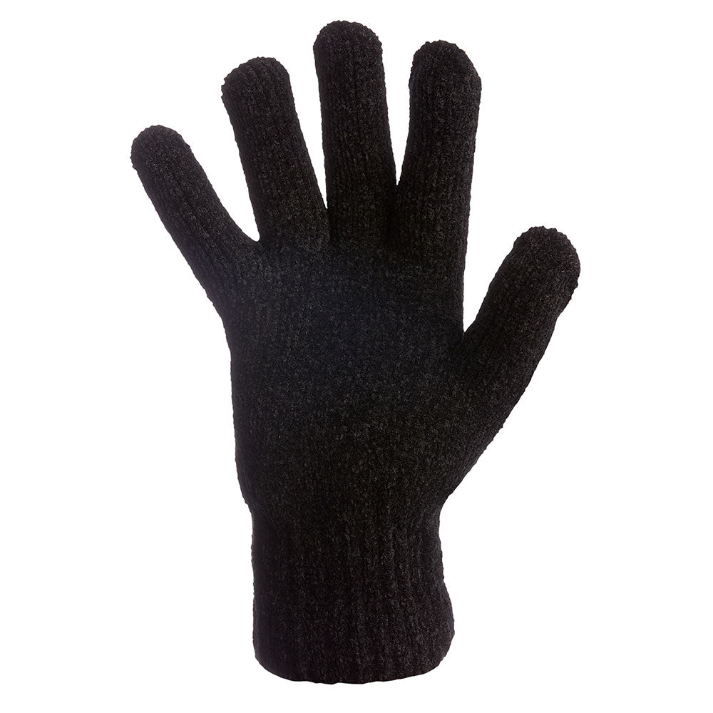 Gants thermiques tricotés pour femmes - Chenille - Taille unique