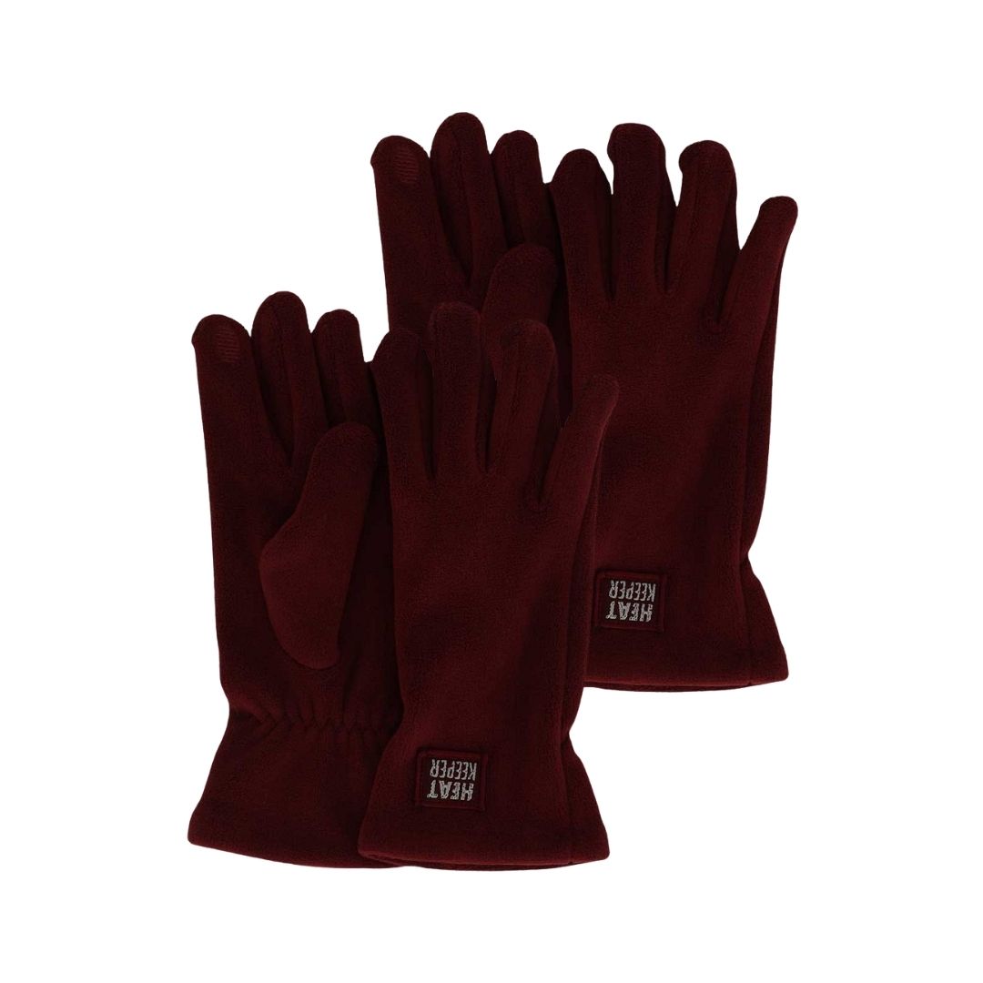 Thermohandschuhe aus Fleece – Damen – 2er-Pack