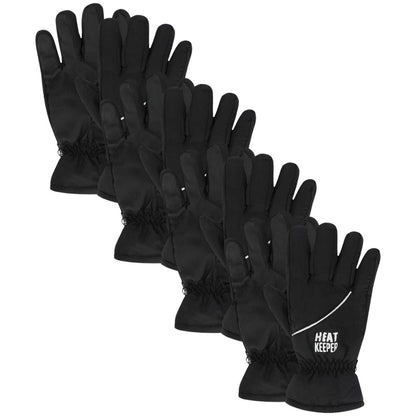 Ski handschoenen heren - 4-Paar - Voordeel