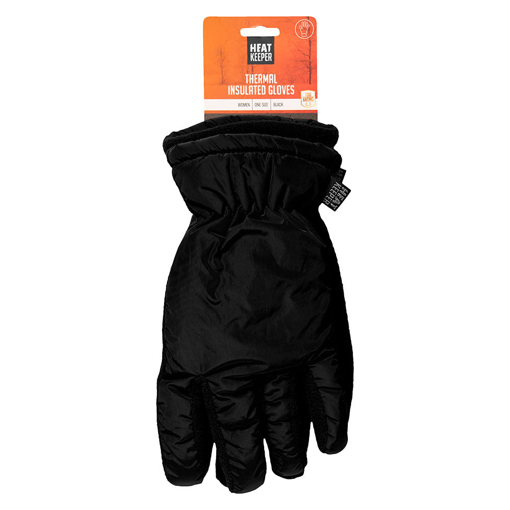 Mega Thermo-Handschuhe Damen - Schwarz - Einheitsgröße -1-Paar