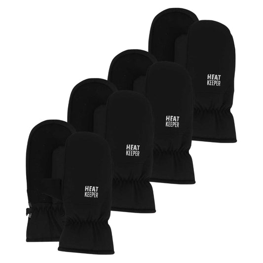 Men's Thermal Mittens - Fleece - 4-Pack