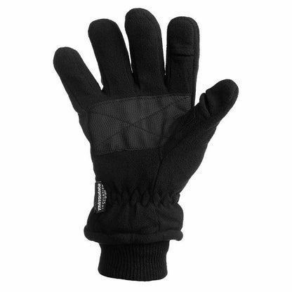 Fleece-Thermo-Handschuhe - Herren - Schwarz - 1 Paar