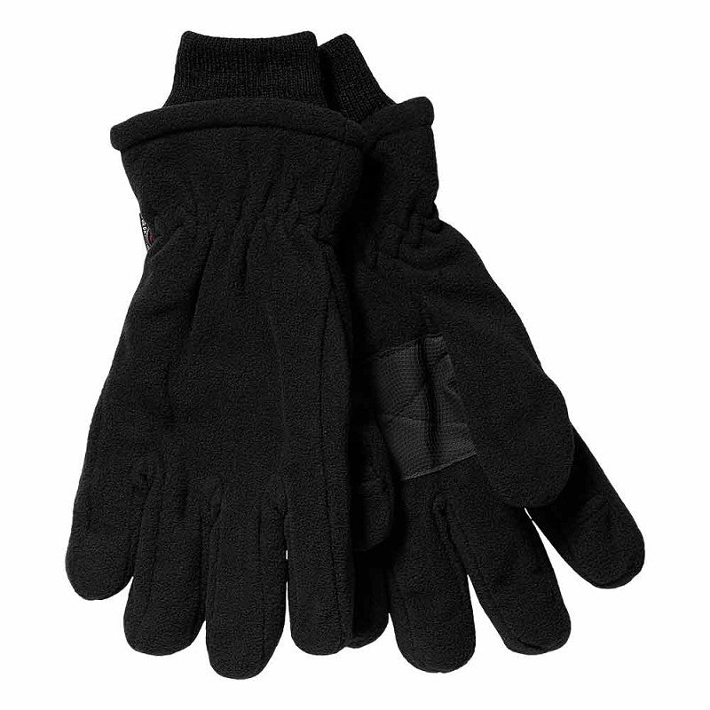 Fleece thermo handschoenen - Heren - Zwart - 4-Paar - Voordeel