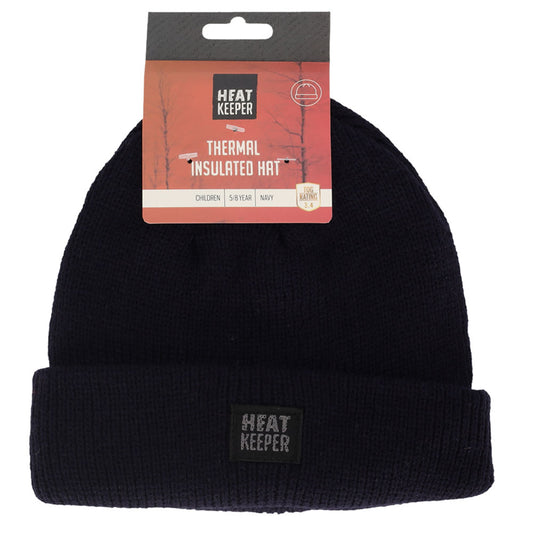 Thermo Muts Kind - Marine Blauw - 5/8 Jaar - 1-Stuk