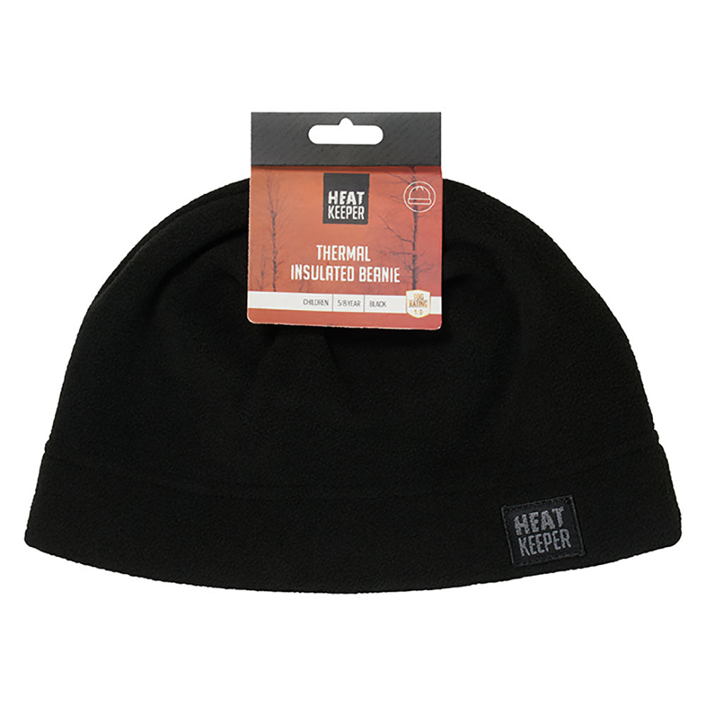 Bonnet enfant Thermo - Polaire - Noir - 1 pièce