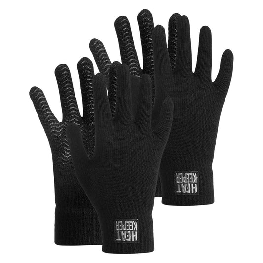 Thermo sporthandschoenen kinderen - Zwart - 2-Paar