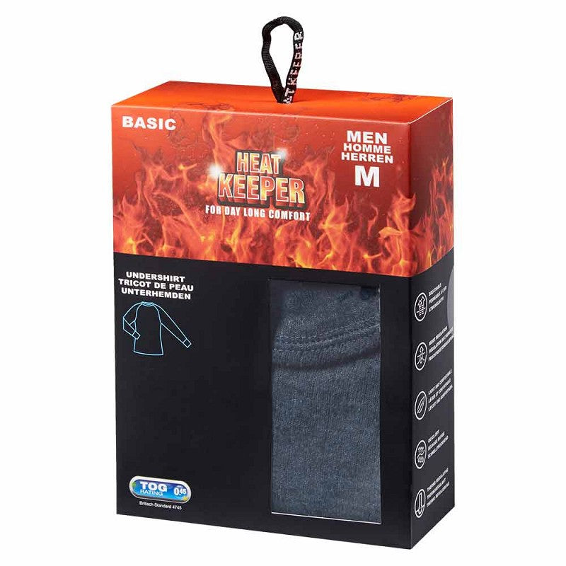 Thermo set heren - 4 x Shirt/Broek - Heren - Antraciet - 4-Pack