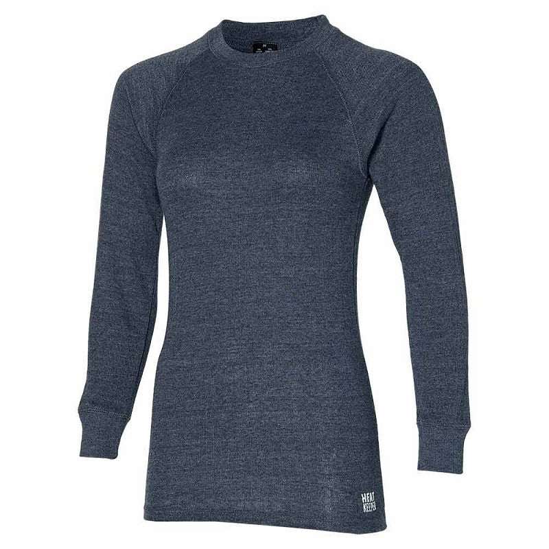 Thermoshirt dames - Antraciet melange - L - 1-Stuk