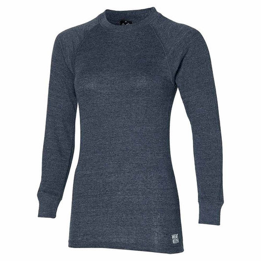 Thermoshirt dames - Antraciet melange - L - 1-Stuk