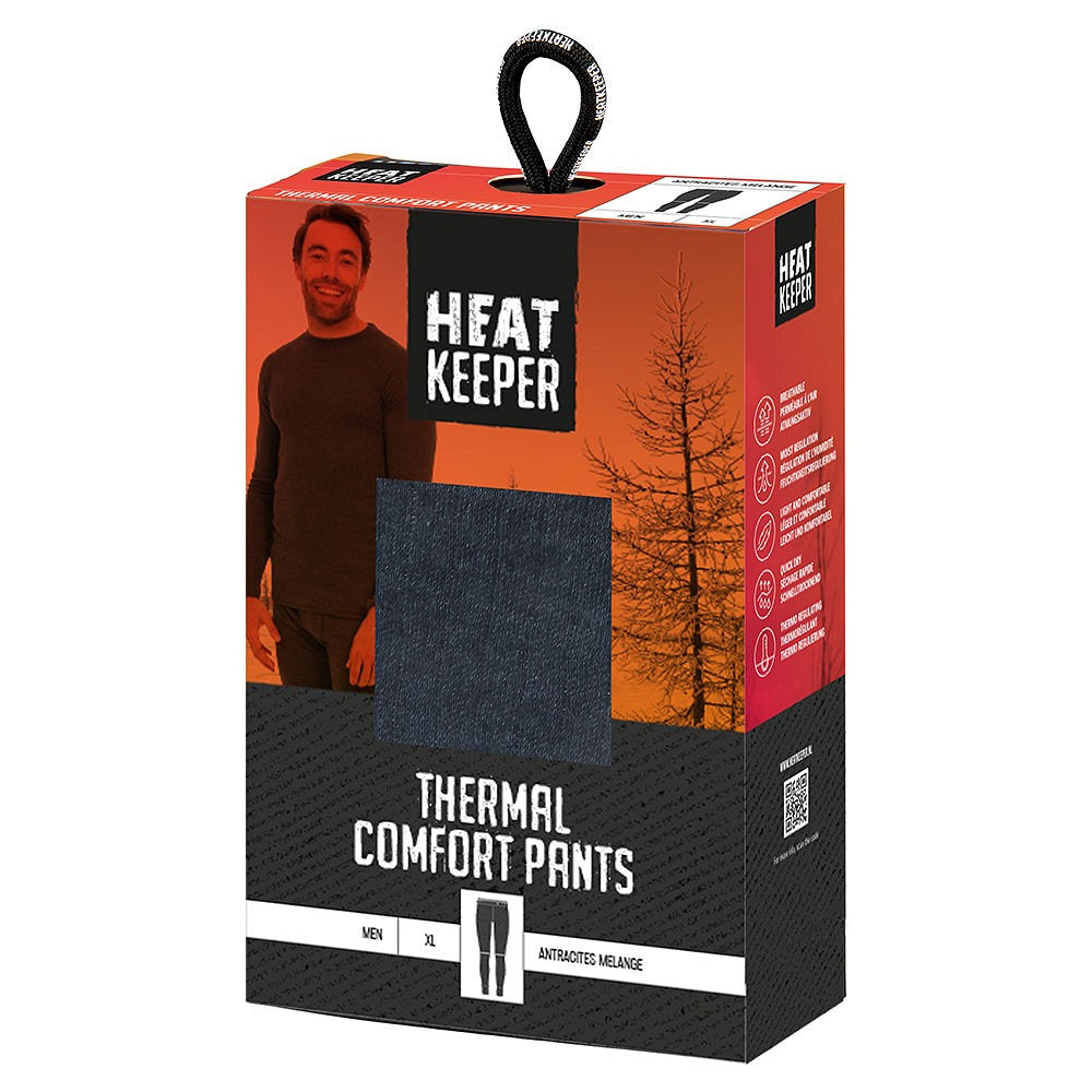 Thermo set heren - Shirt/Broek - Heren - Antraciet