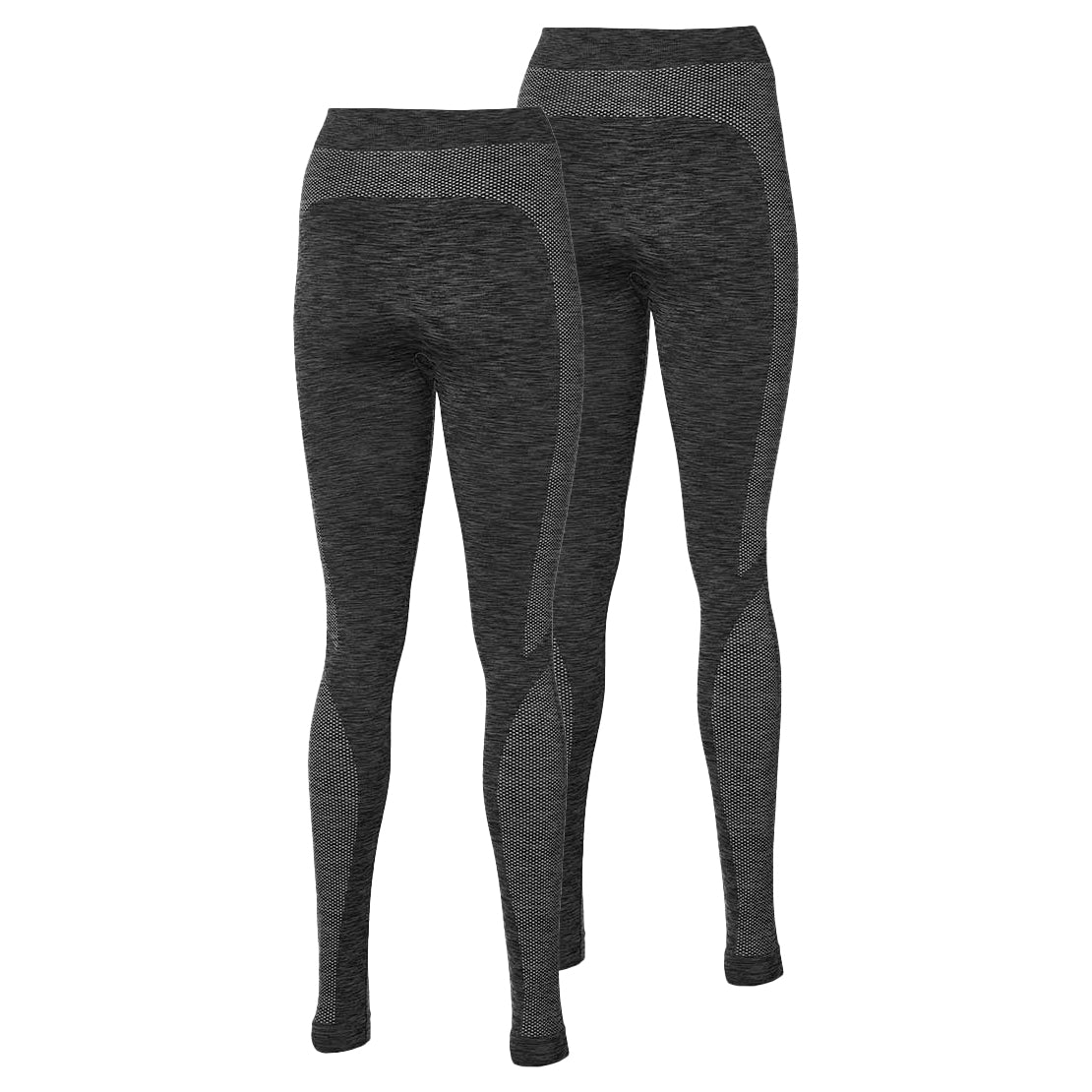 Pantalon thermique pour dames Noir - 2 pièces - Premium