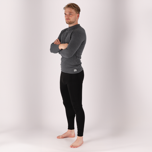 Thermo-Leggings Männer - Schwarz - 1-Teilig