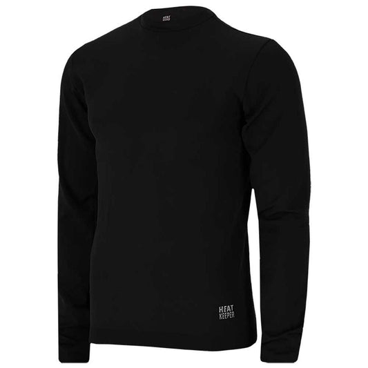Thermo shirt heren - Naadloos - Zwart