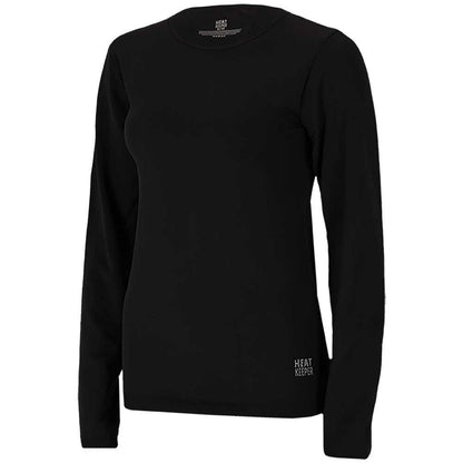Thermo shirt dames- Naadloos - Zwart - 4-Pack
