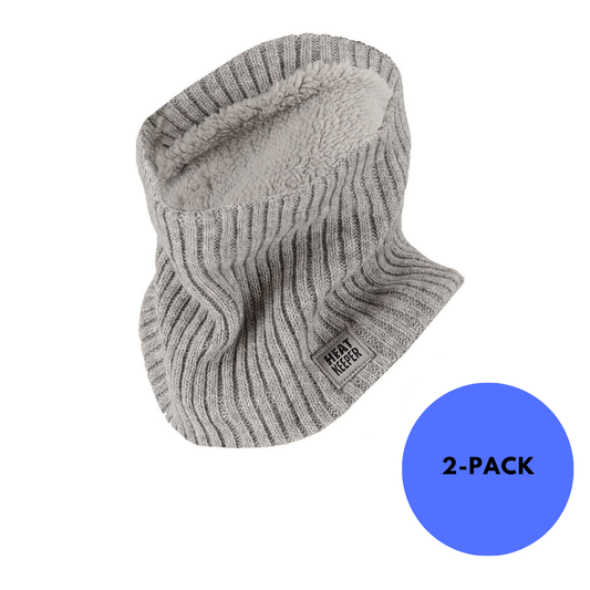 Snood thermique/cache-cou femme - Paquet de 2