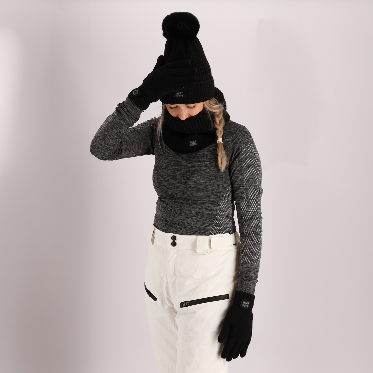Thermo set Dames - Handschoenen/muts