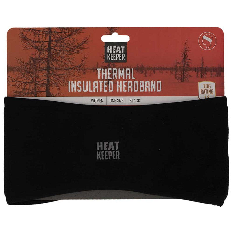Bandeau Thermo unisexe - Noir - 1 pièce