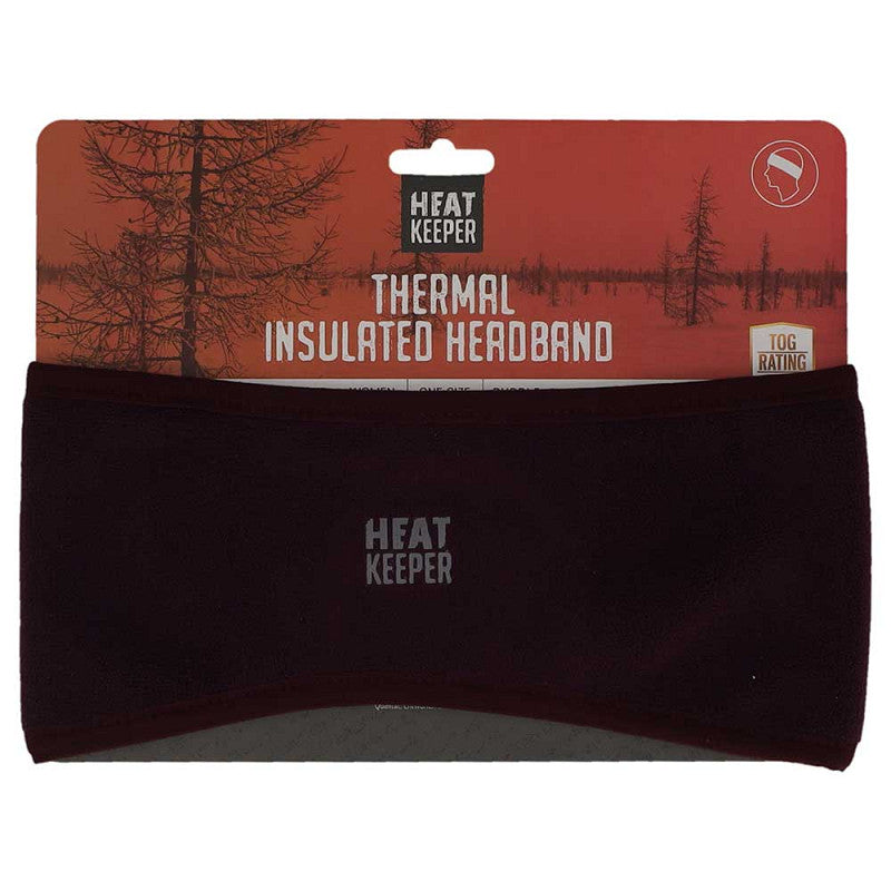 Bandeau Thermo unisexe - Noir - 1 pièce