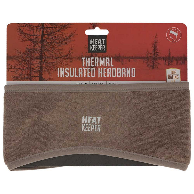 Bandeau Thermo unisexe - Noir - 1 pièce
