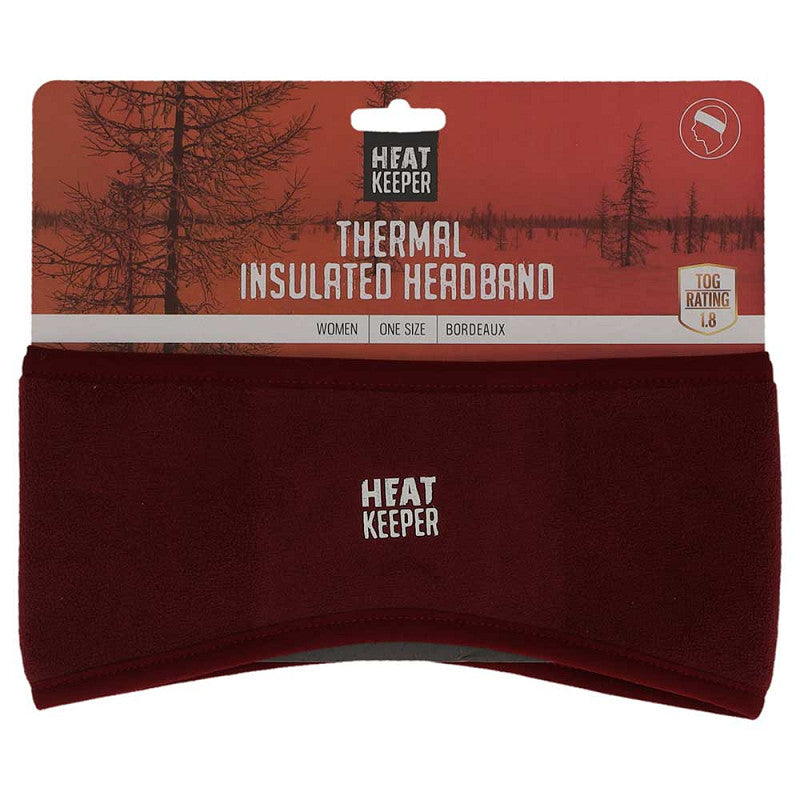 Bandeau Thermo unisexe - Noir - 1 pièce