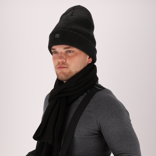 Thermoschal Fleece Unisex - Schwarz - 1-Teilig