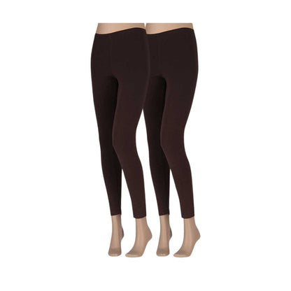 Leggings Damen – Baumwolle – 2er-Pack