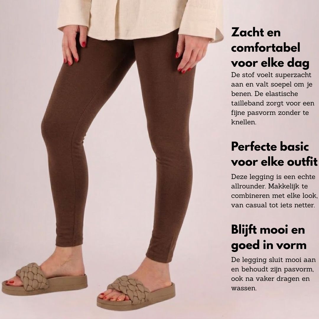 Leggings Damen – Baumwolle – 4er-Pack