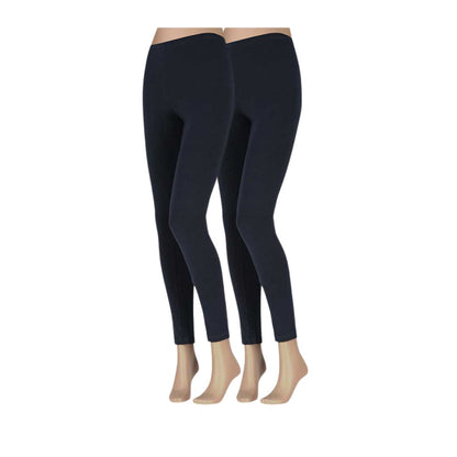 Leggings Damen – Baumwolle – 2er-Pack