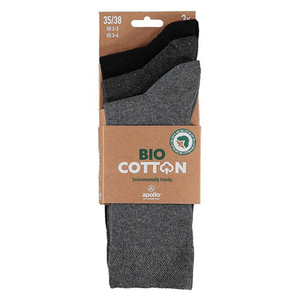 Daily sokken bundel - Biologisch Katoen - 21-Paar (€2,18 per paar)