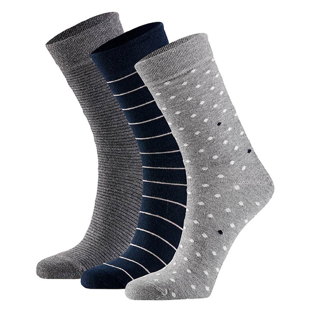 Socken aus Bio-Baumwolle für Frauen - Multi Grey - 6er-Pack