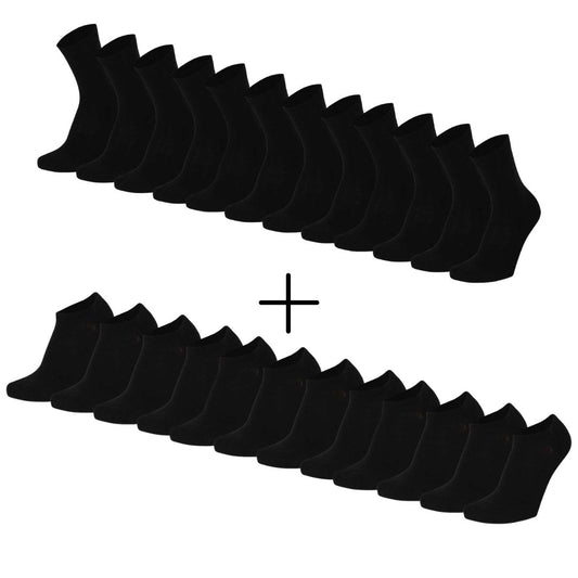 Dagelijkse sokken bundel kids - Bio Katoen - 24-Paar