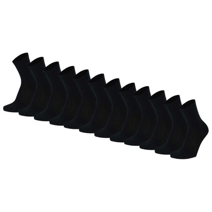Basic-Kindersocken – Bio-Baumwolle – 12er-Pack