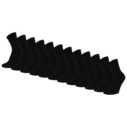 Basic-Kindersocken – Bio-Baumwolle – 12er-Pack