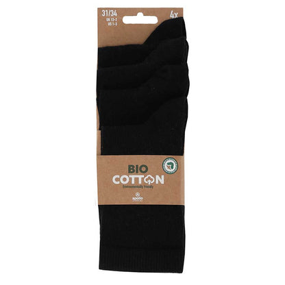 Basic-Kindersocken – Bio-Baumwolle – 12er-Pack