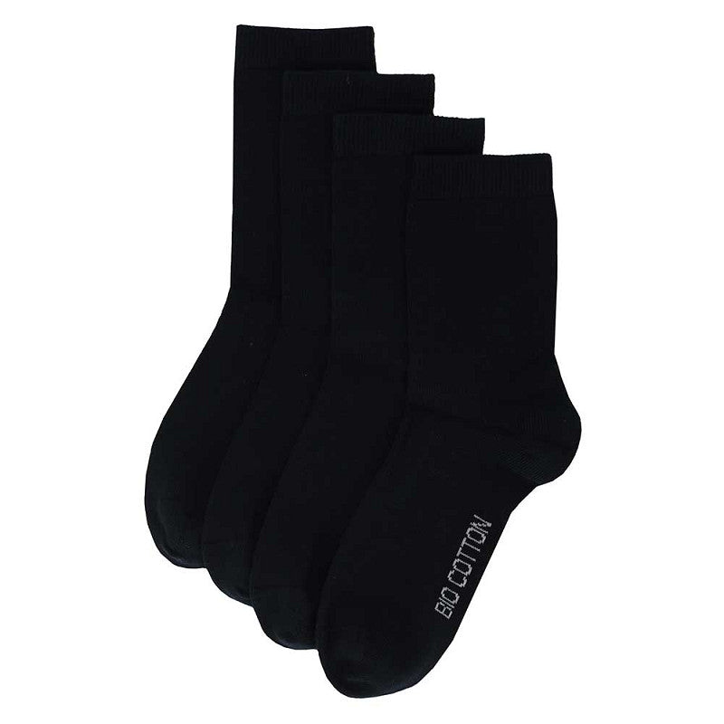 Basic-Kindersocken – Bio-Baumwolle – 12er-Pack