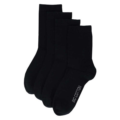 Basic-Kindersocken – Bio-Baumwolle – 12er-Pack