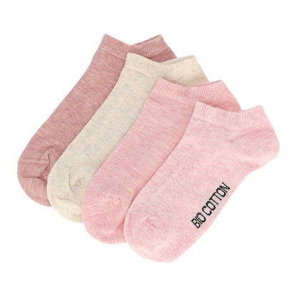 Sneakersocken aus Bio-Baumwolle – Beige – 12er-Pack