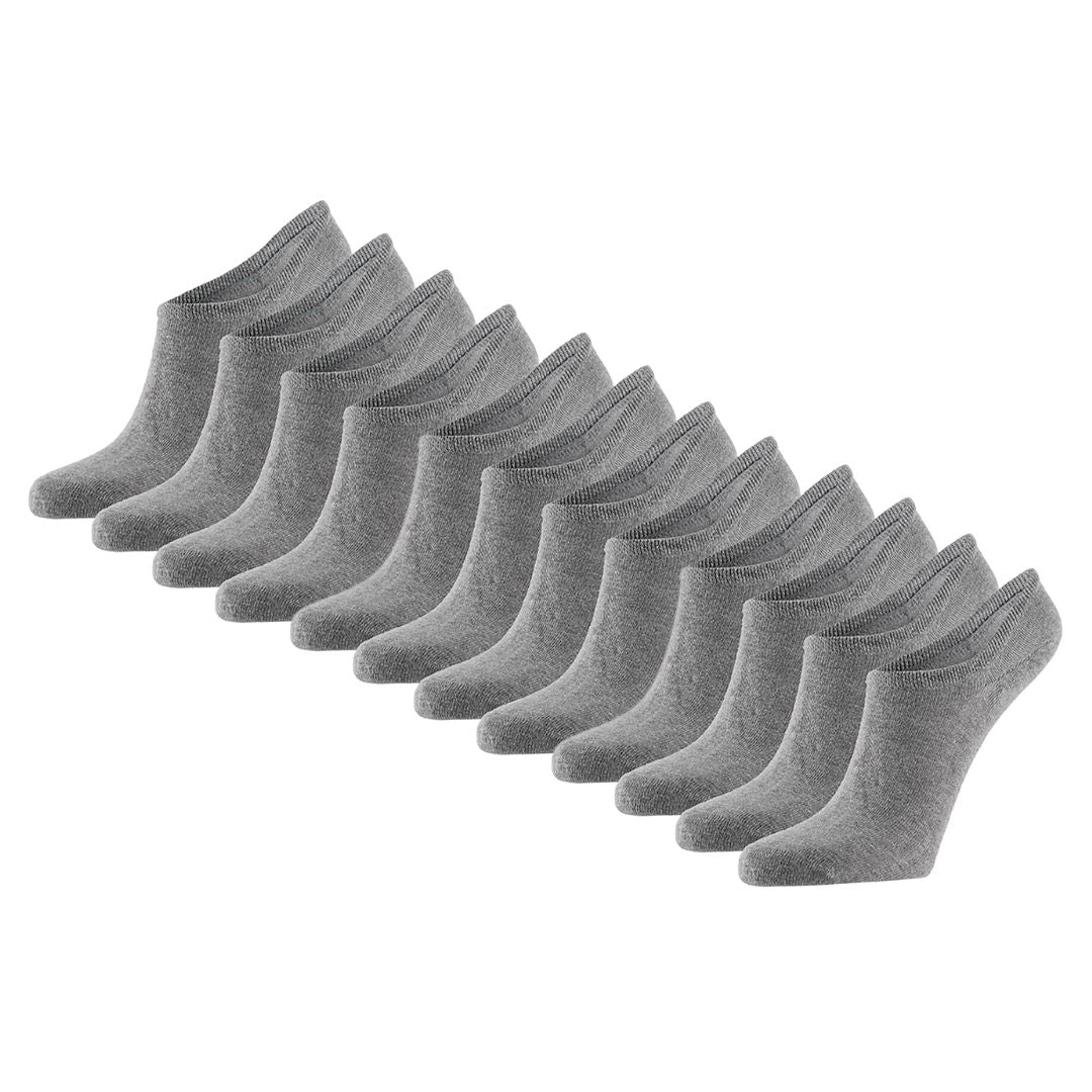 Sneakersocken aus Bio-Baumwolle – 12 Paar