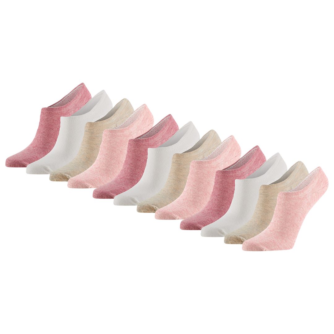 Sneakersocken aus Bio-Baumwolle – 12 Paar