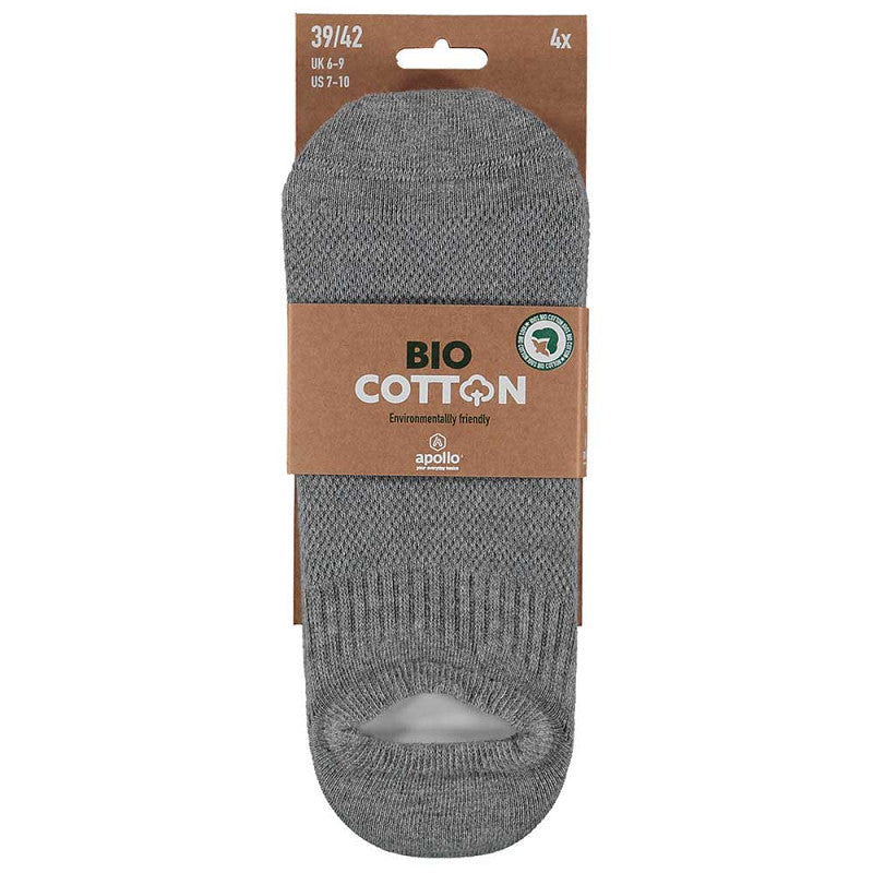 Sneakersocken aus Bio-Baumwolle – 12 Paar