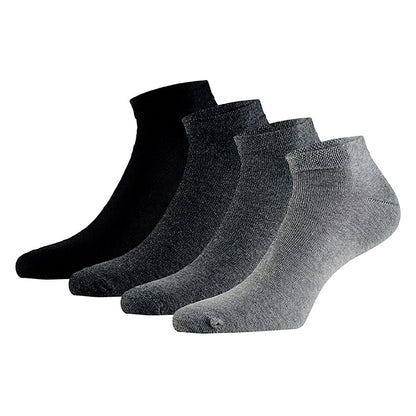 Trainersocken aus Bio-Baumwolle - Multi Grey - 4 Paar