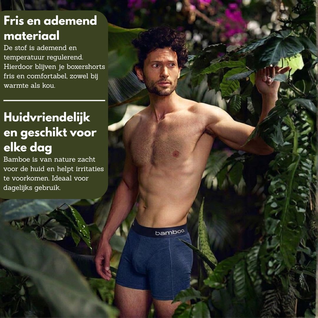 Bamboo boxer shorts men - 4-Pack (copy)