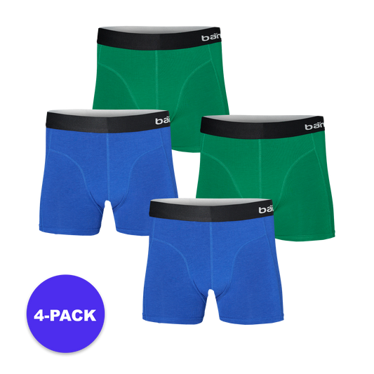 Bamboe Boxershorts Heren - 4-Pack - Voordeelpakket