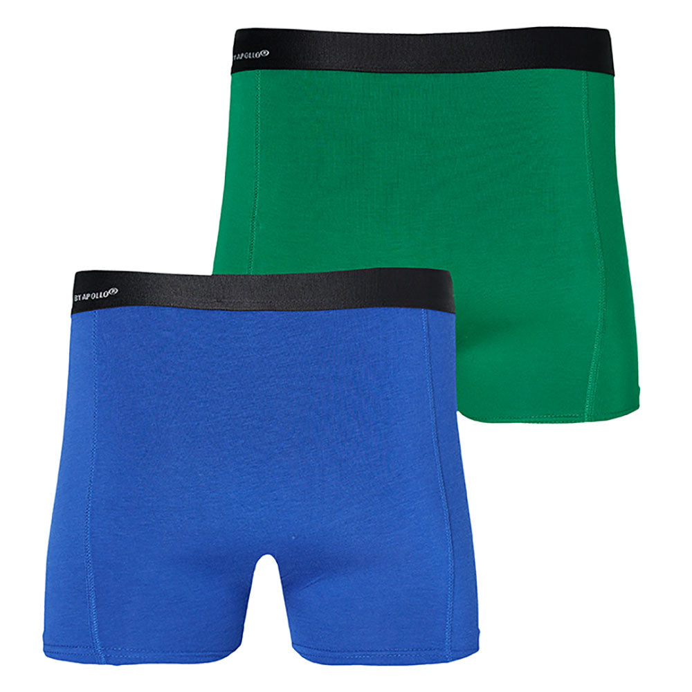 Bambus-Boxershorts Herren schwarz