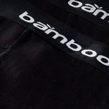 Bamboe boxershort heren zwart